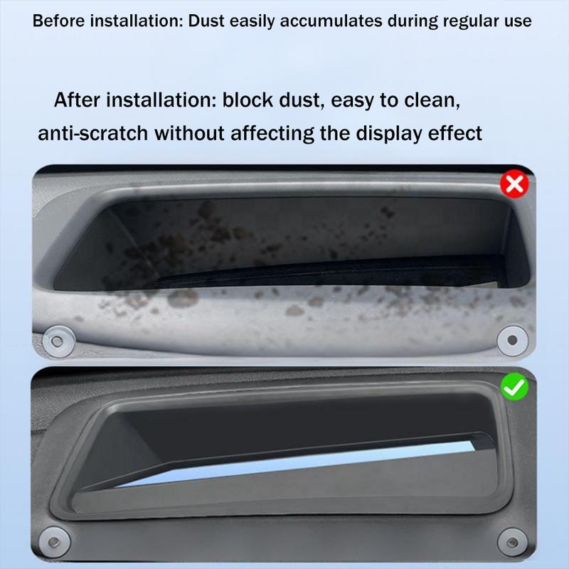 For BYD Seal 06 GT 2024~2026 2025  LHD Car Head-up Display Protective Instrument Panel HUD Dust Cover Interior Accessories