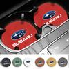 2Pcs Accessories Car Coaster Anti-slip Water Cup Drink Mat For Subaru STI Impreza Legacy WRX BRZ Forester XV Outback Crosstrek Ge3