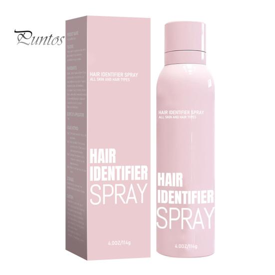Hair Identifier Spray pro holení obličeje Skin Body All-natural rostlinné extrakty Hydratační obličejové holení Sprej pro péči o vlasy s žiletkami na obočí Jemné
