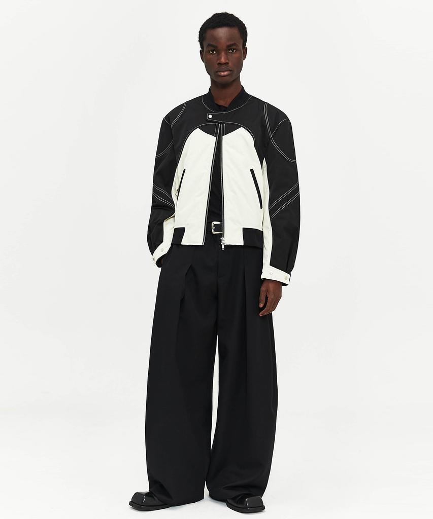 Lmood Bowling Bomber Jacket Black