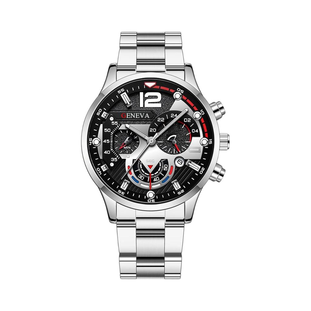 Mens Leather Business Fashion Watch Strap Watch For Gift Giving