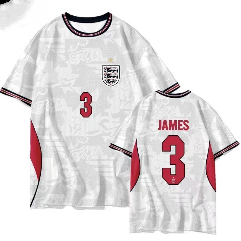 2026 World Cup England national team home away Rice Saka Kane Bellingham fan edition jersey S