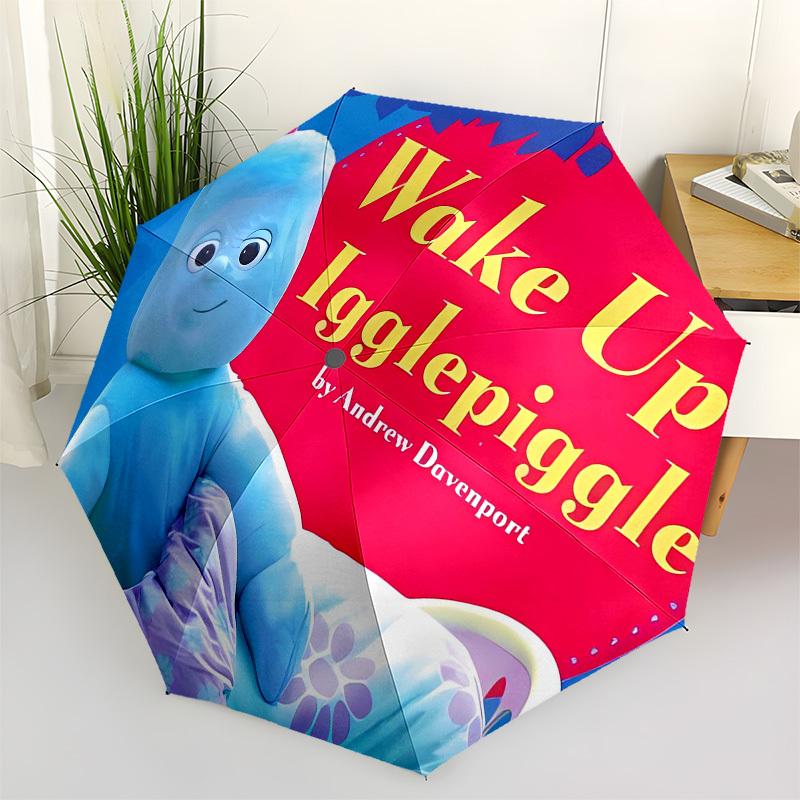 

Igglepiggle, Wake Up Automatic Opening and Closing, 8 rib Structure Portable Umbrella, Suitable for Men and Women in All Seasons Perfect Gi