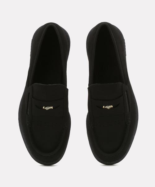 Reebok Mocasín Club C Gamuza - Negro RESO6EL2UBK