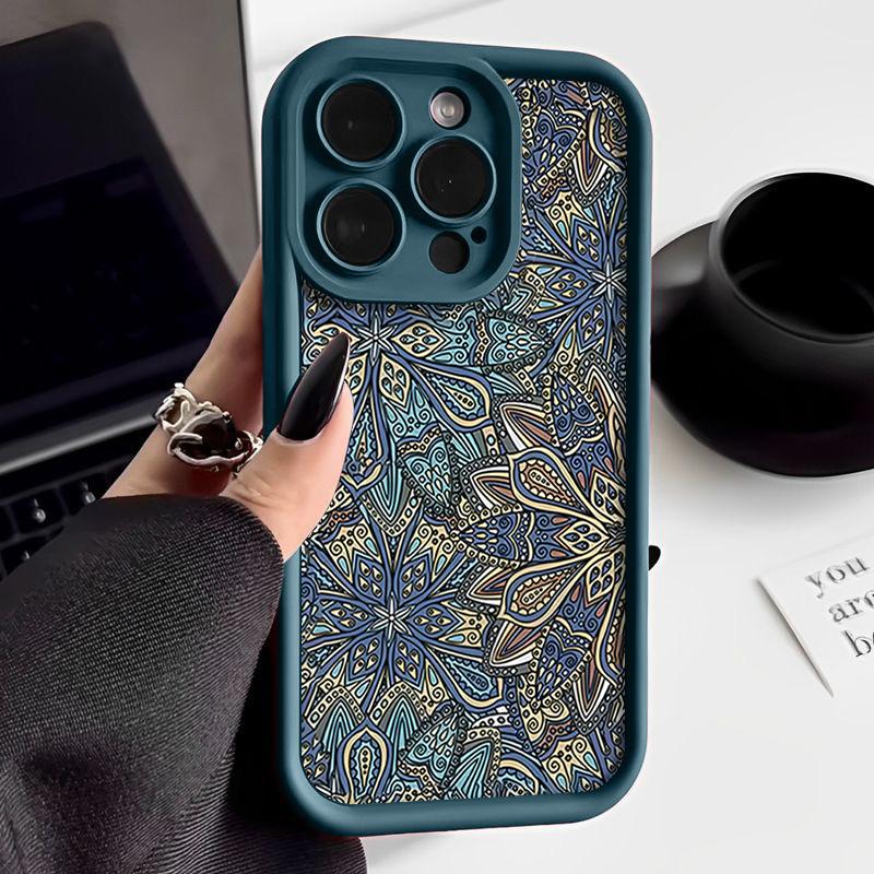Retro Style Soft TPU Silicone Case For iPhone Air 17 16e 16 14 15 Pro Max 11 12 13 Pro Max 15 Plus Shockproof Back Phone Cover