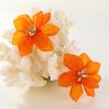 Charm Oversized Flower Stud Earrings for Women Fashion Party Jewelry