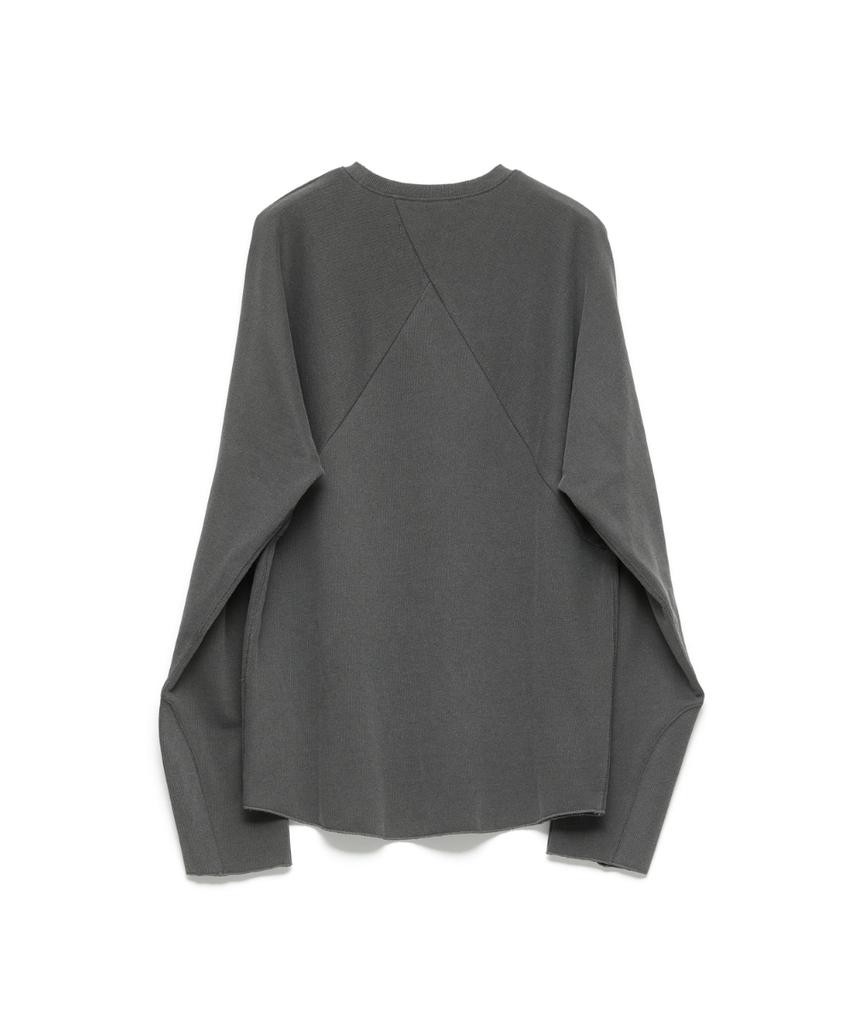 Haechinglum Dolman Sleeve Tee Dyed Charcoal