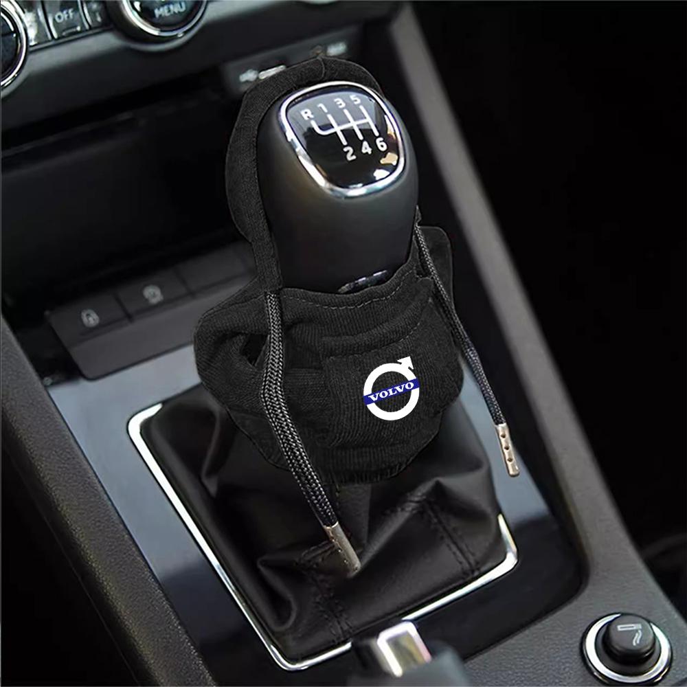 1 Stück Modische Hoodies Auto Gangschalthebel Abdeckung Griff Gangschaltung Dekor für Volvo R Design V50 S40 XC90 XC60 V40 V60 XC70 C30