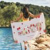 Cartoon Mikko Cat Cute Towel Quick Drying Beach Towels Are Suitable For Swimming Pools Camping Yoga And The Gym