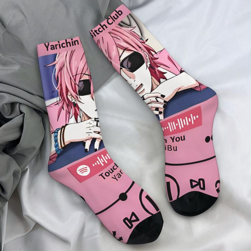 Couple Socks Yarichin B Club Manga Boy Stockings Autumn Gothic Warm Soft Socks Design Running Sports Non Slip Socks