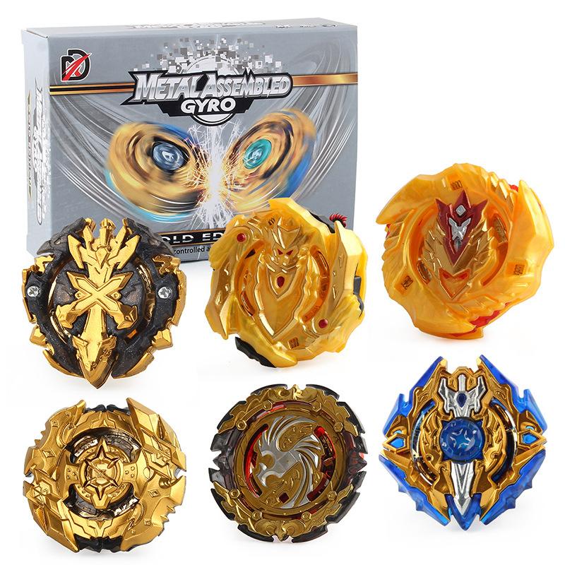 Edition Special Alloy Spinning Top Set With Six Incredible Tops And Dual Launchers