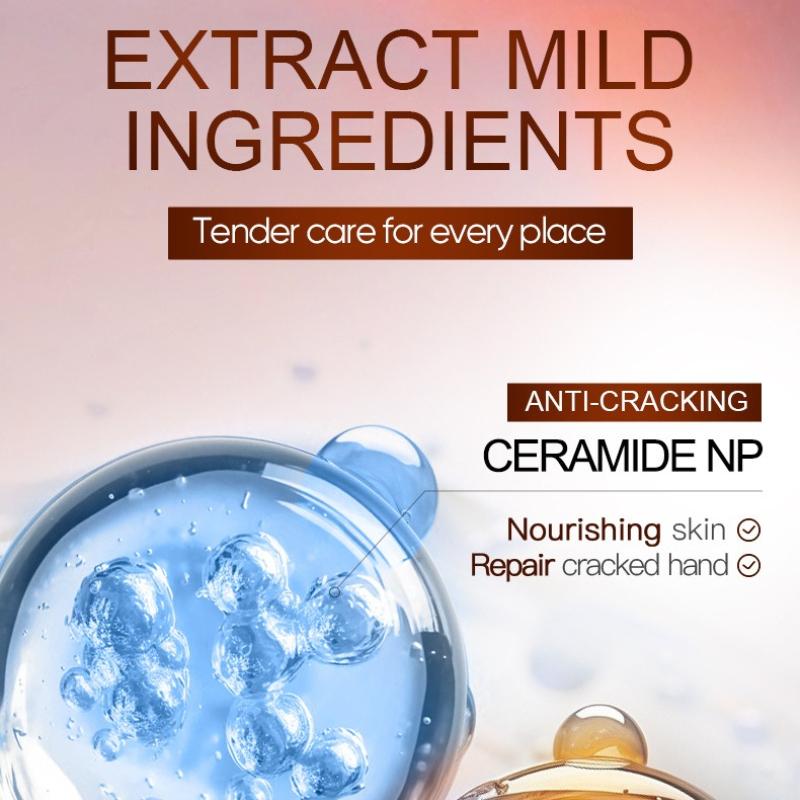 Eis Amerikanischer Koffein Handcreme 30g Anti-Trockenheit Riss Befeuchtend Herbst und Winter Handcreme Hautpflegeprodukte