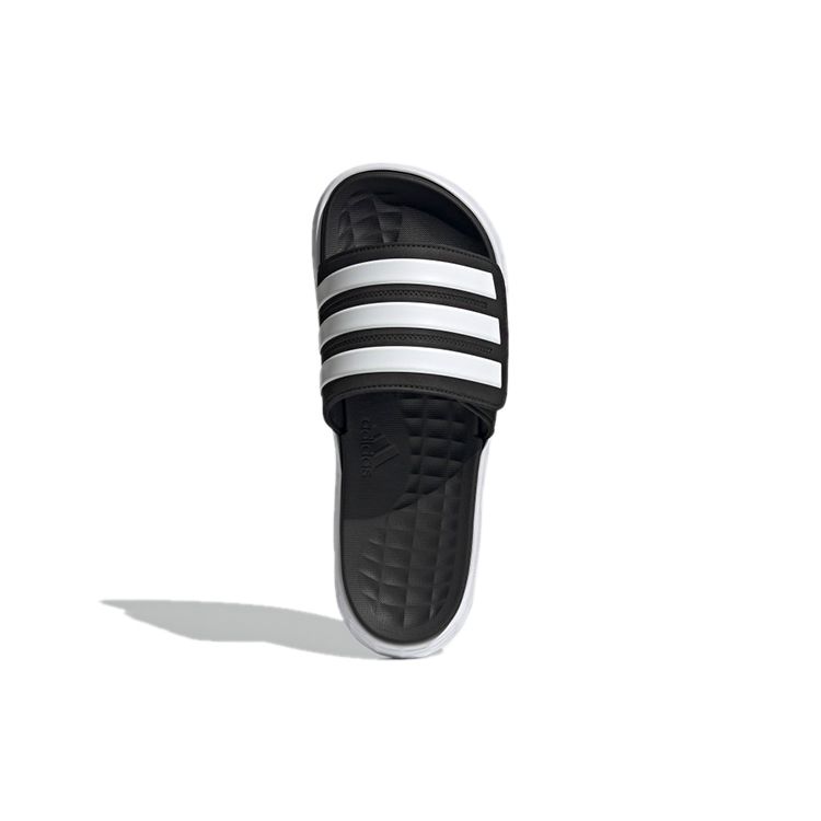 Adidas Duramo Sl Slides Bequeme Vielseitige Genähte Anti-Reibungs-Schlittsandalen Unisex Slides Schwarz Weiß FY8786
