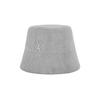 VARZAR VA Studded Tweed Drop Bucket Hat In Gray