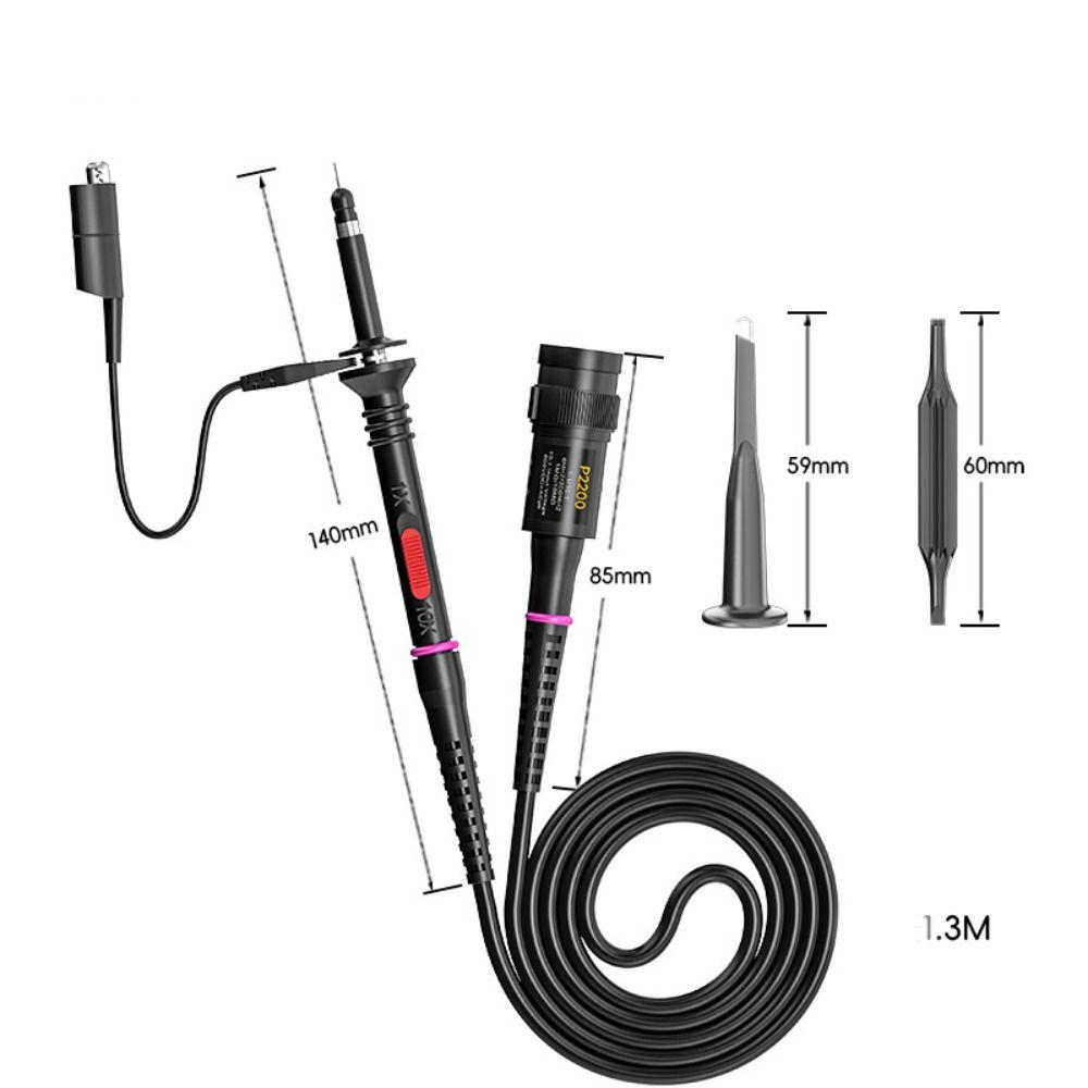 Universal Oscilloscope Probe 100MHz 200MHz Oscilloscope Leads Electronic Testing
