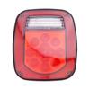 12V LED Światła Tylne Lampa Tablicy Rejestracyjnej Akcesoria Zapasowe Łatwa Instalacja Zamiennik Dla Jeepa Dla Wranglera YJ TJ