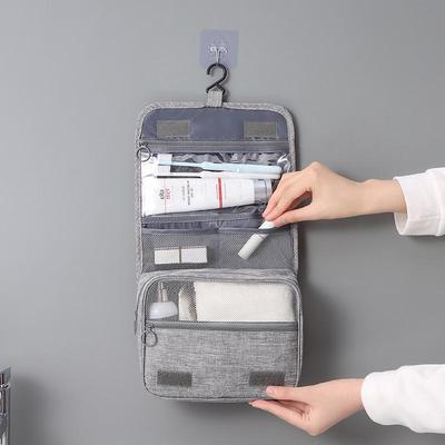 Waterproof Hanging Toiletry Bag, Wet/Dry Separation, Portable Travel Organizer, Large Capacity for Men and Women