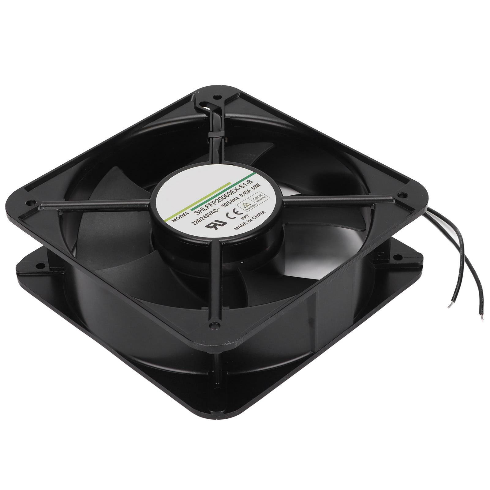 

Вентилятор охлаждения 200 мм двойной шарикоподшипник промышленный вентилятор охлаждения для шасси вентиляционное оборудование