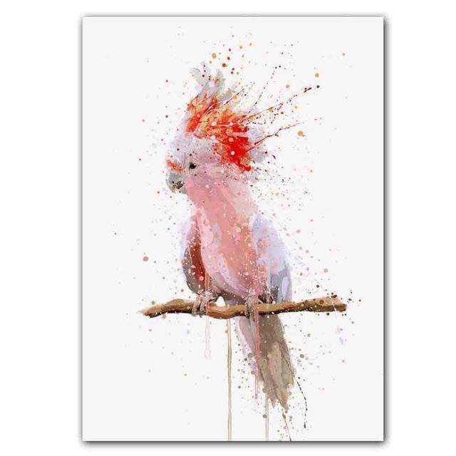 

Новый скандинавский абстрактный постер с изображением животных, настенная живопись, абстрактные всплески чернил, художественная картина на холсте, гостиная, коридор, украшение для дома, фреска без рамки 30*40cm