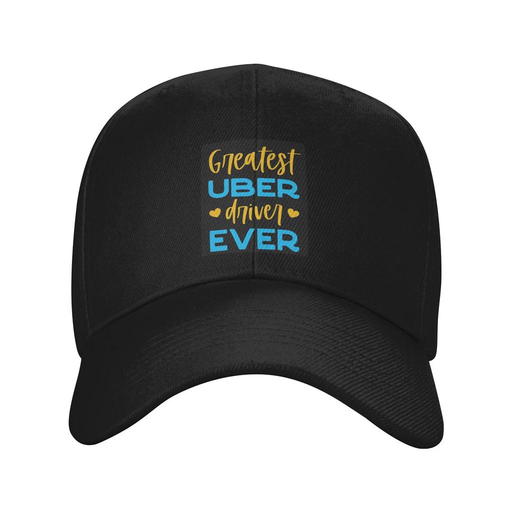 Unisex Baseball Hats Greatest Uber Eats Driver Ever Rideshare Car Driving Streetwear Summer Sports Baseball Caps Casquette Hats
