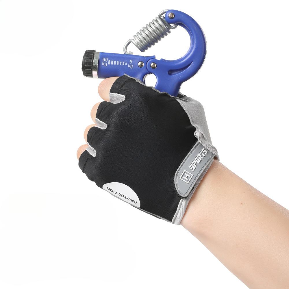 Radhandschuhe Fitness Halbfinger Herren und Damen Sport Anti Kokon Halbfinger Anti Rutsch Klimmzug Yoga Handschuhe