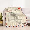 Love Letter To Daughter Blankets Are Suitable for Living Rooms,making Them an Ideal Choice for Outdoor Travel and Gifts.
