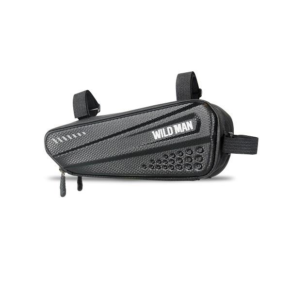 Wildman Case/Bag for Bicycle Frame M Es4 1.2L Bicycle Holder Black/Black