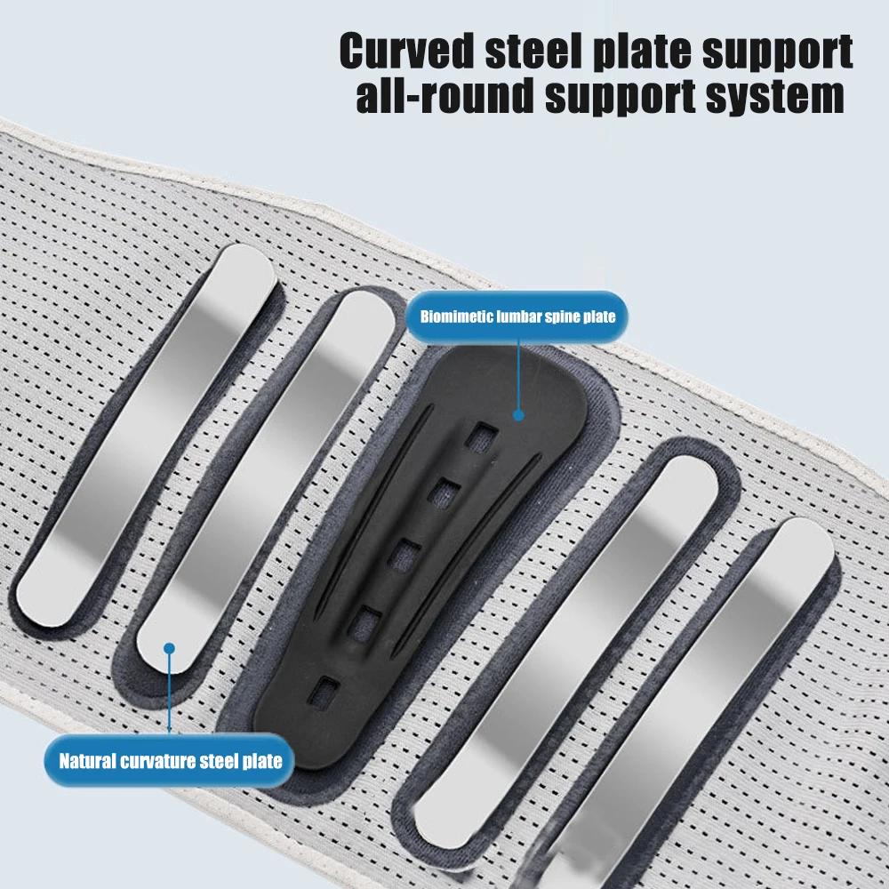 Verstellbare Lendenstütze mit ergonomischem Lendenpolster zur Ausrichtung der Wirbelsäule, bei Ischias, Skoliose und Bandscheibenvorfällen - Für Männer & Frauen