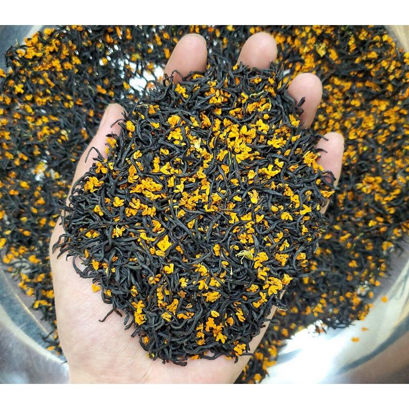 Новый чай 2023 Черный чай с османтусом JinJunMei DanGui Xiao Seed Черный чай 500г/1 — фото 10