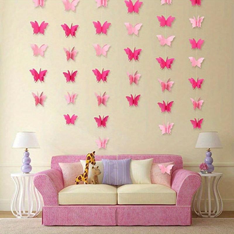 Banner Decorative Paper Garland for Wedding, Birthday & Theme Decor Hanging Garland Paper Bunting Banner Party Decorations Wedding Shower Home Decor