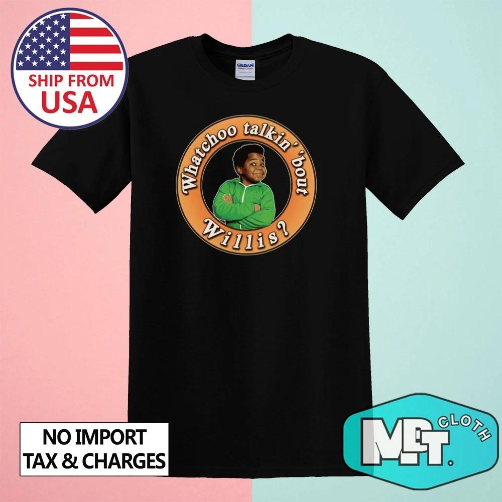 Diff rent Strokes Different Talkin Willis Men s Black Size S-5XL 4XL