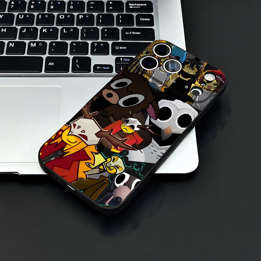 Game 99 Nights In The F-Forest Phone Case For IPhone 17 Air 16 E Pro Max 15 14 13 Mini 12 Pro 11 Max Plus Black Soft Shell