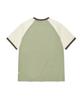 COVERNAT On A Trip Graphic Ringer T-Shirt Sage Green