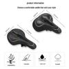 Waterproof Shockproof Breathable Hollow PU Leather Mountain Bike Saddle