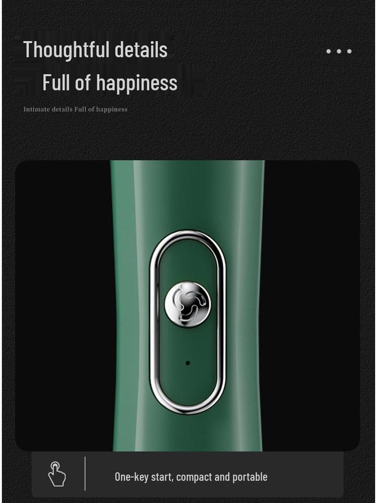 Compact Wireless Milk Frother and Egg Beater