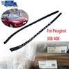 For Peugeot 308 408 Front Left Right Windshield Side Pillar Moldings Cover Wcreen Exterior Trim 8120AK 8120AJ Car Accessories