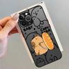 Cute Capybara Case for iPhone 17 Pro Max 11 XS XR 13 Mini 7 8 SE 15 14 Air 16 Plus 12 Funda Back Phone Cover
