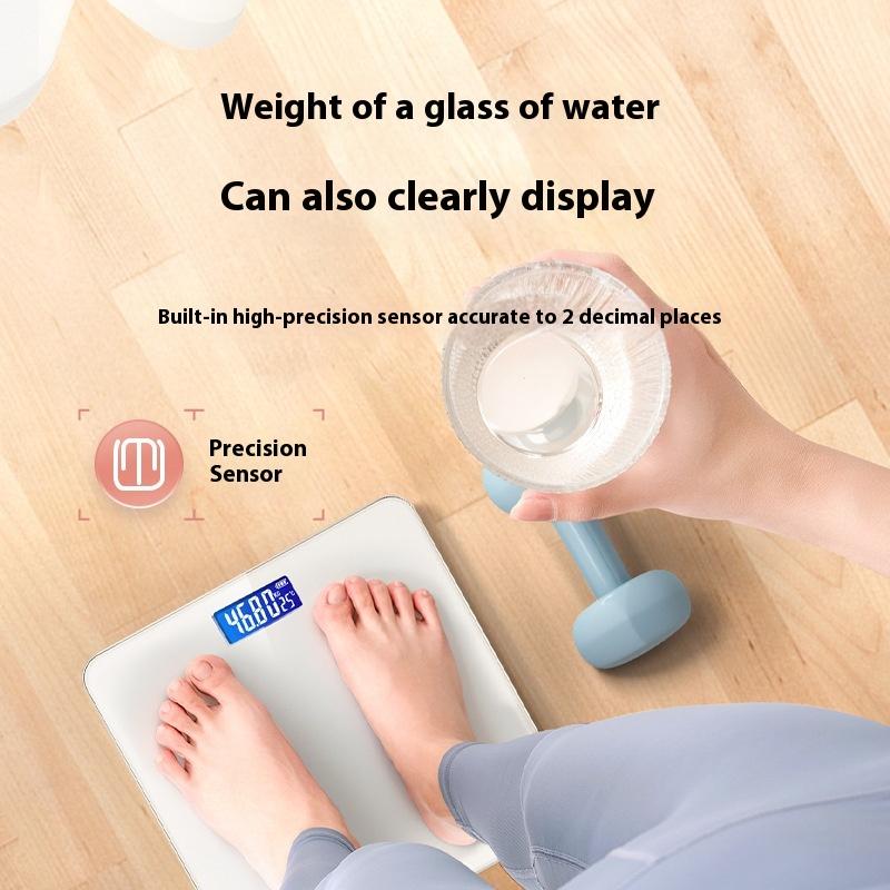 Weight Scale Household Intelligent Body Fat Scale Small Healthy Weighing Electronic Scale Human Body Charging Model High Accuracy Fat Measurement