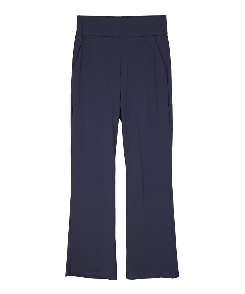 EZBUY Cooling Care Women'S Tricot Bootcut Elastic Pants 4 Colors
