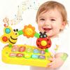 Baby Colorful Insect Musical Instrument - Baby Early Education Smart Electronic Piano Toy for Boys and Girls