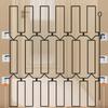 Retractable Pet Gate Easy Install Metal Pet Gate Dog Safety Fence Indoor Home Barrier Space Saving for Cats