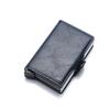 Portafoglio Porta Carte di Credito in Fibra di Carbonio da Uomo Doppio Anti-Rfid Custodia Portacarte Bancarie Portafoglio Metallo Business Banca Minimalista Portafoglio Regalo