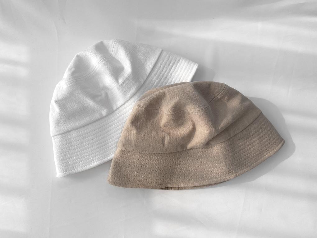 Women's Unisex Plain Down Bucket Hat