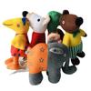 Handcrafted Maisy Mouse Plush Toy Set Featuring Adorable Crocodile Elephant Squirrel And Yellow Bird For Kids And Collectors