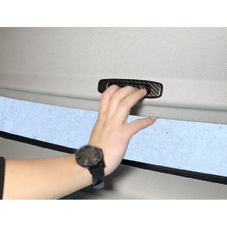 ABS Cover Trim 2016- Roof Sunroof Handle Carbon Fiber Fit For Toyota Tacoma
