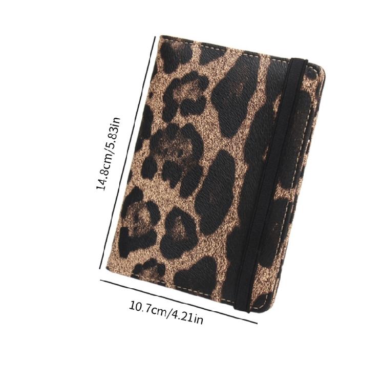 Chic Blocking Passport Cover with Soft PU Leather and Bandage for Women and Girl