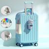 20-Inch Lightweight Spinner Suitcase: Stylish, Compact, with Combination Lock, Unisex Design and High-Quality Wheels for Easy Travel.