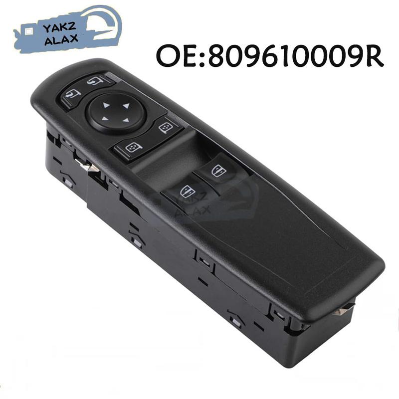 809610009R Front Left Electric Master Window Control Switch with Mirror Button for RENAULT MEGANE III COUPE MEGANE COUPE