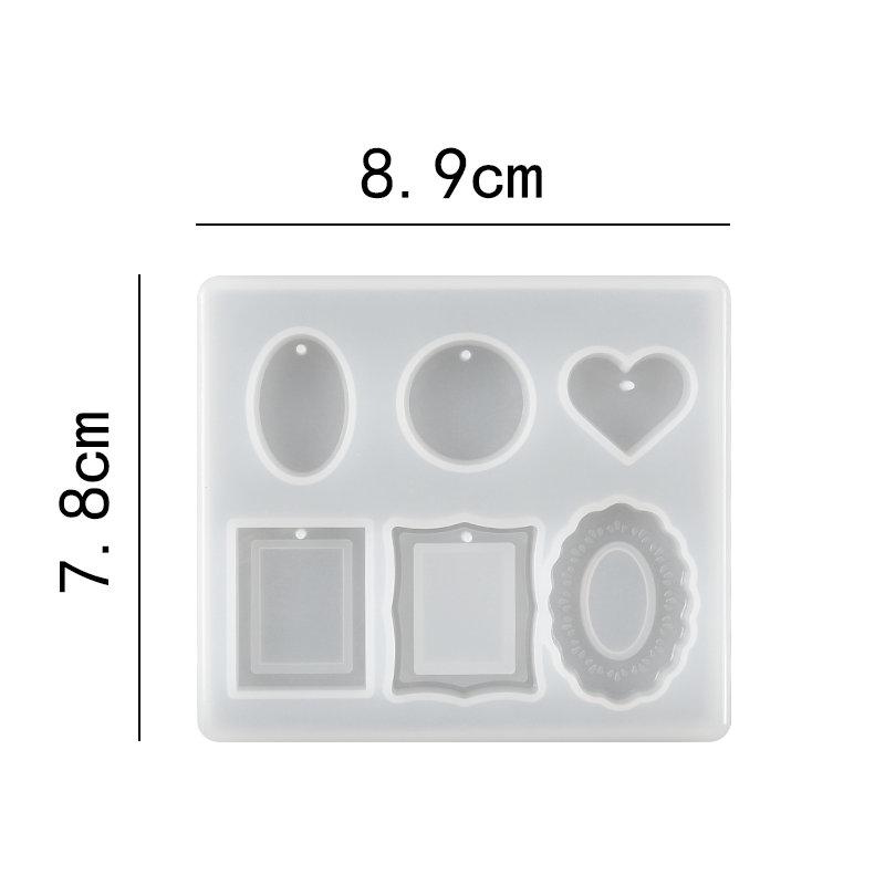 

30 Styles Silicone Earring Pendant Silicone Resin Molds Jewelry Making Casting Mold for DIY UV Resin Epoxy Charms Craft Handmade