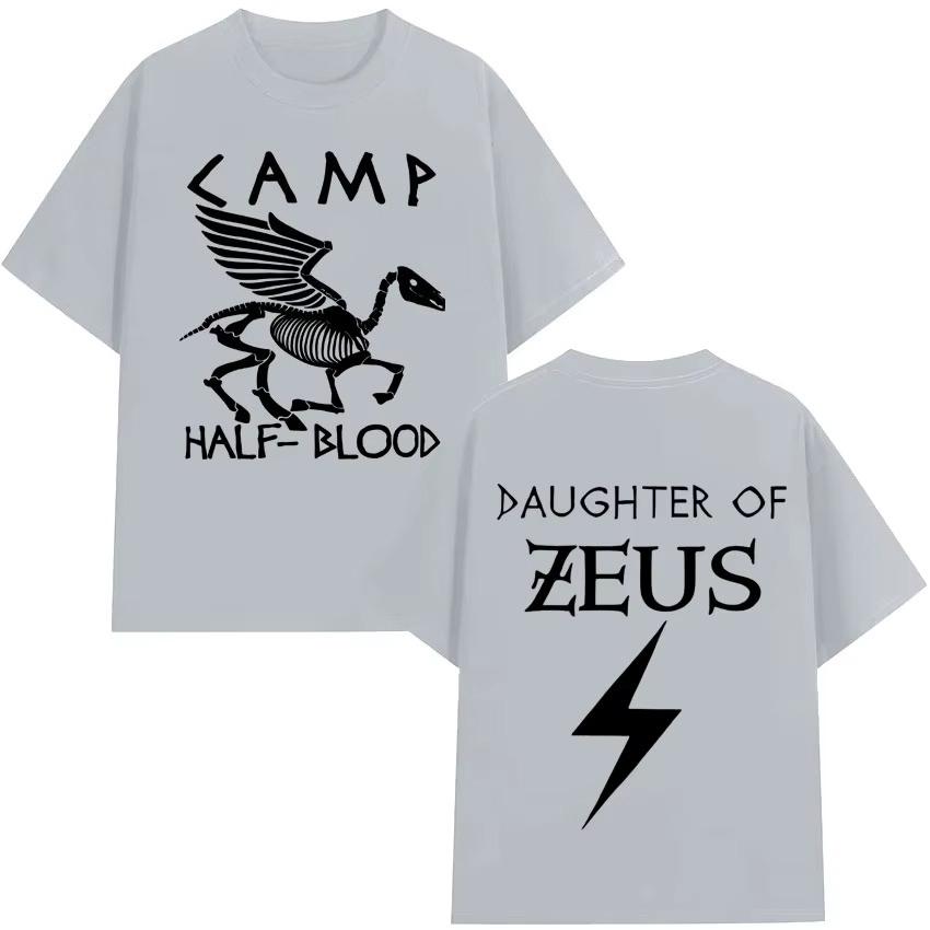 Classic Men Women Tee Camp Half Blood 2026 Spring Summer Printing Hip Hop Sports T Shirt Long Island Sound Short Sleeve Top